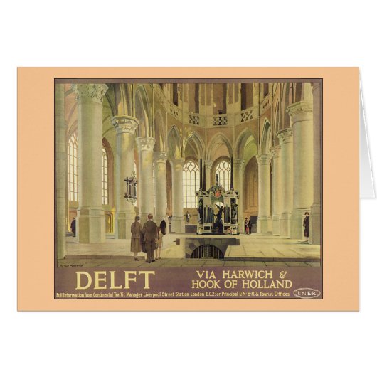Delft LNER Poster Cards (Front Horizontal)