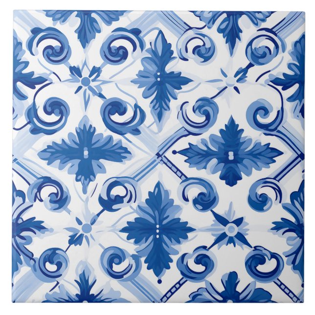 Delft Pattern Tiles (Front)