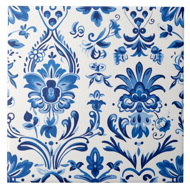 Delft Pattern Tiles (Front)