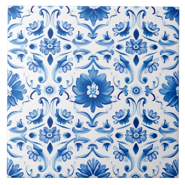 Delft Pattern Tiles (Front)