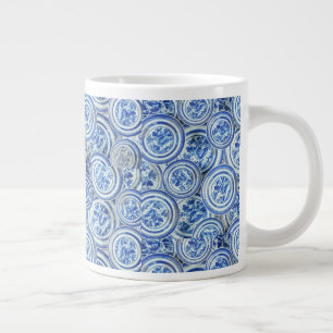 DELFT PLATES GIANT COFFEE MUG