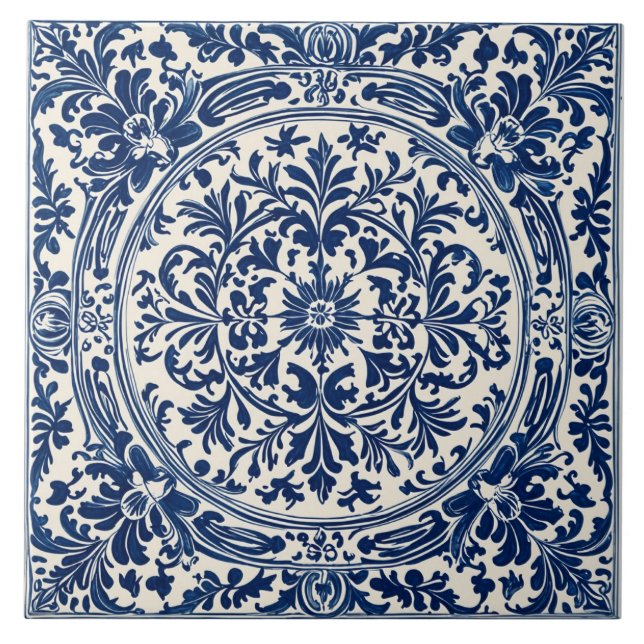 delft style 16 ceramic tile (Front)