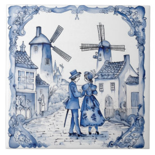 Delft Tile Blue And White Tile