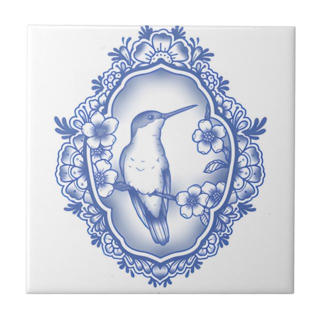 delft tiles reproductions ancient magpie (Front)