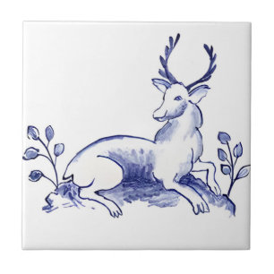 delft tiles reproductions giraffe