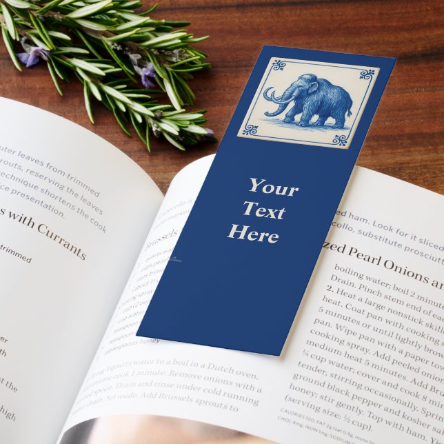 Delft Woolly Mammoth Bookmarks (Book)