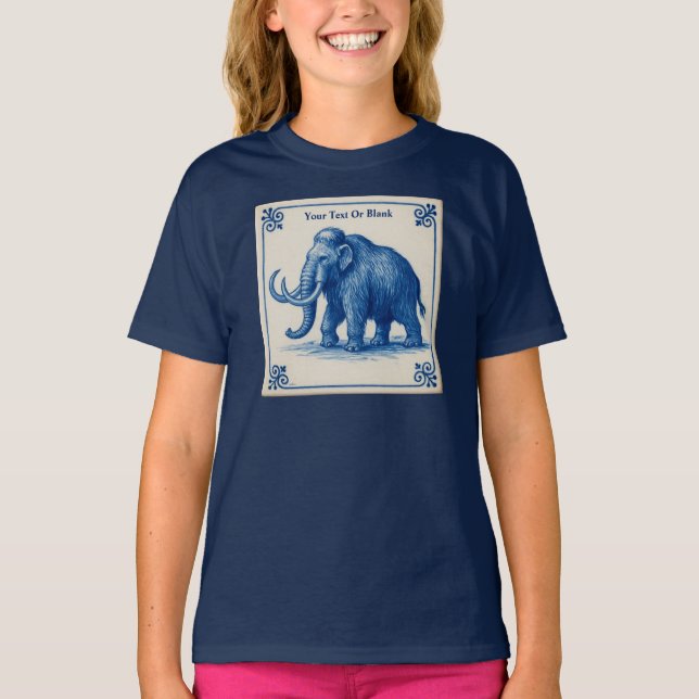 Delft Woolly Mammoth T-Shirt (Front)