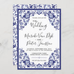Delfts Blauw | Delft Blue Dutch Wedding Invitation