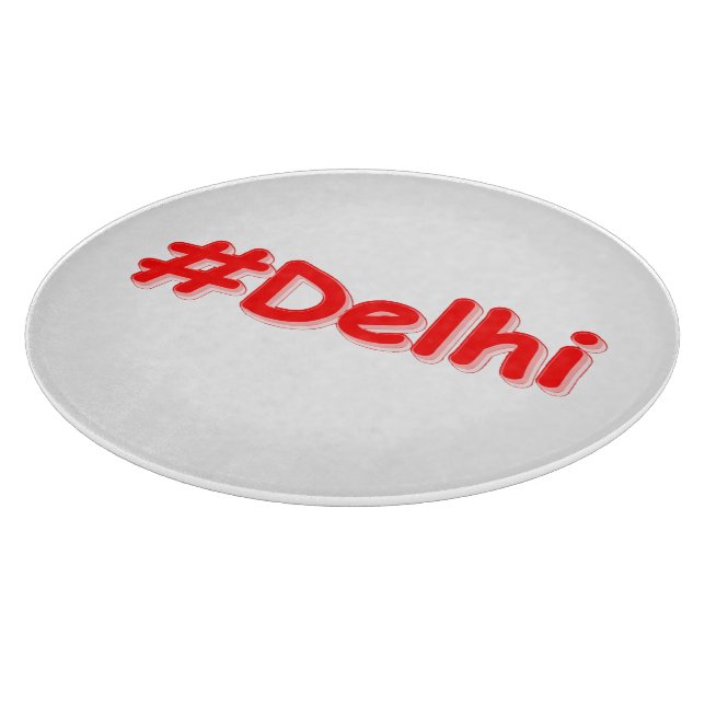  "#Delhi" Cute Design. Buy Now Cutting Board (Corner)