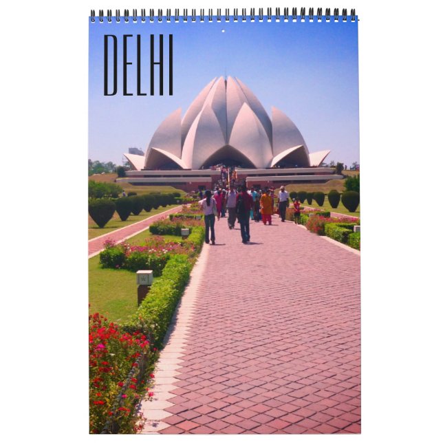 delhi india calendar (Cover)