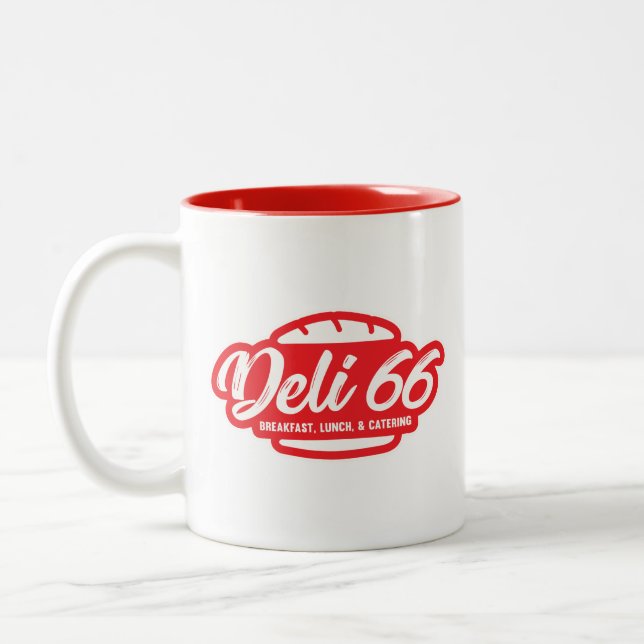 Deli 66 Mascot Mug (Left)