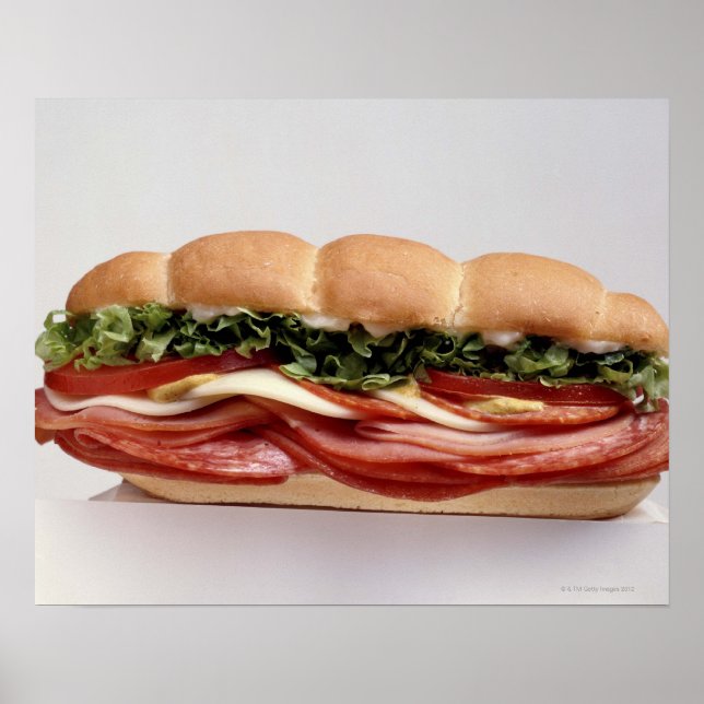 Deli sandwich poster (Front)