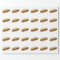45 Sheet Brown Grid Food Wrapping Paper, Sandwich Wrapping Paper