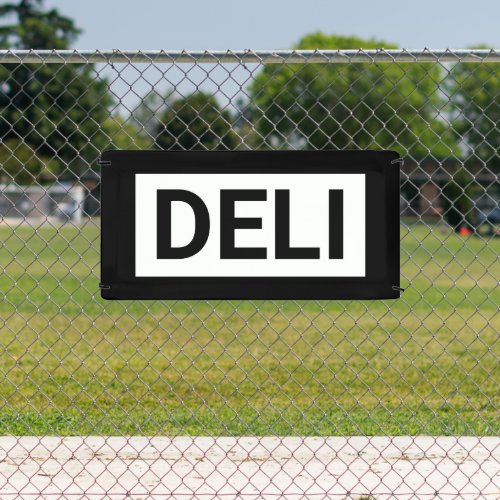 DELI SIGN BANNER