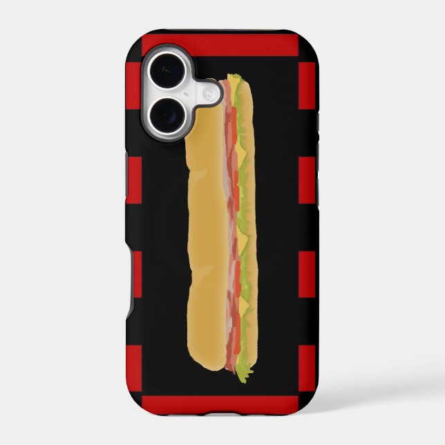 Deli Sub  Iphone Case (Back)