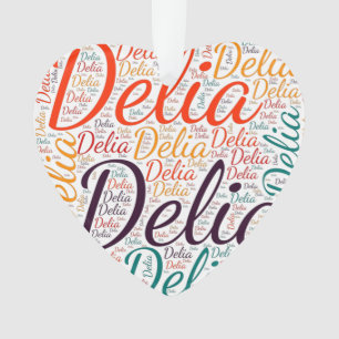 Delia Ornament