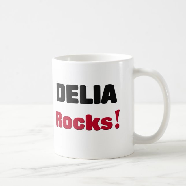 Delia Rocks Coffee Mug (Right)