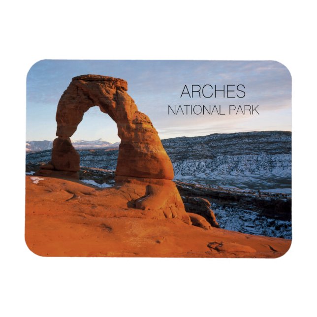 Delicate Arch, Arches National Park, Moab, Utah Magnet (Horizontal)