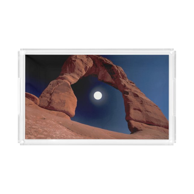 Delicate Arch | Arches National Park Utah Acrylic Tray (Front)