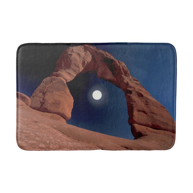 Delicate Arch | Arches National Park Utah Bath Mat (Front)