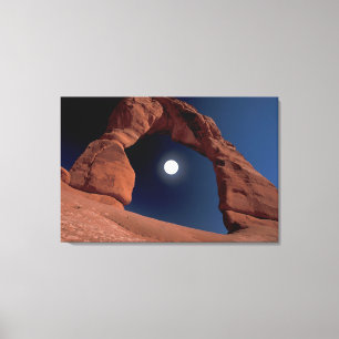 Delicate Arch   Arches National Park Utah Canvas Print