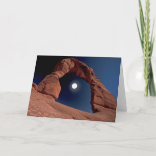 Delicate Arch Arches National Park Utah Card