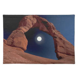 Delicate Arch   Arches National Park Utah Cloth Placemat