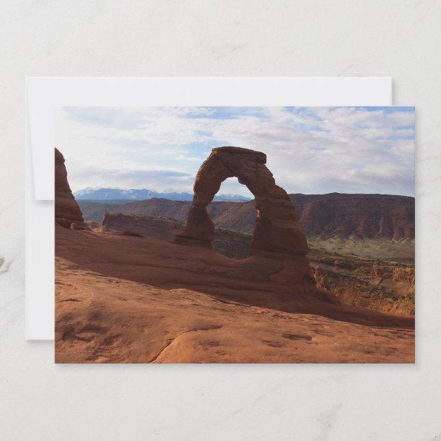 Delicate Arch I at Arches National Park Card (Front)
