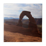 Delicate Arch I at Arches National Park Ceramic Tile
