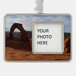 Delicate Arch I at Arches National Park Christmas Ornament