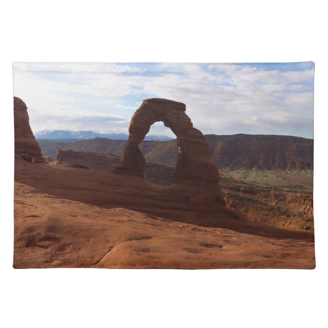 Delicate Arch I at Arches National Park Cloth Placemat (Front)