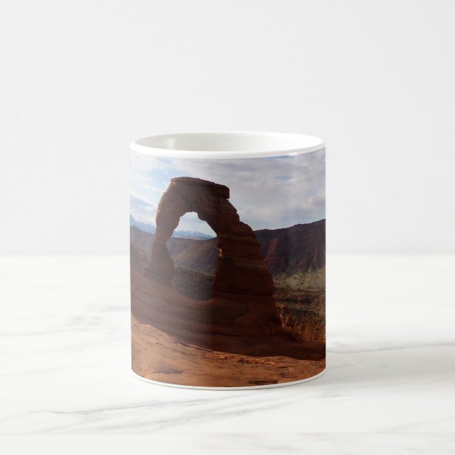 Delicate Arch I at Arches National Park Coffee Mug (Center)