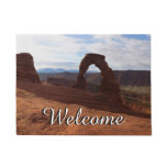 Delicate Arch I at Arches National Park Doormat