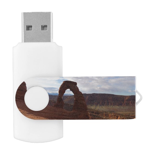 Delicate Arch I at Arches National Park Flash Drive (Opened)