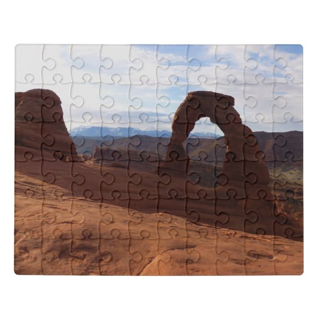 Delicate Arch I at Arches National Park Jigsaw Puzzle (Puzzle Horizontal)