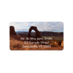 Delicate Arch I at Arches National Park Label