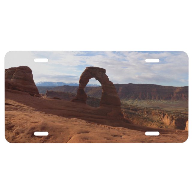 Delicate Arch I at Arches National Park License Plate (Front)