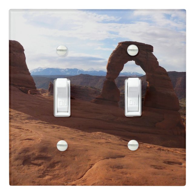 Delicate Arch I at Arches National Park Light Switch Cover (In Situ)
