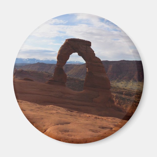 Delicate Arch I at Arches National Park Magnet (Front)
