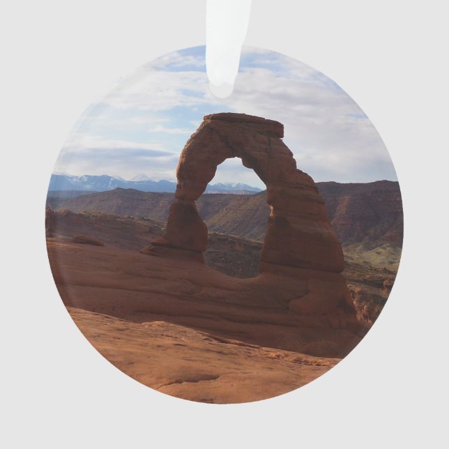 Delicate Arch I at Arches National Park Ornament (Front)
