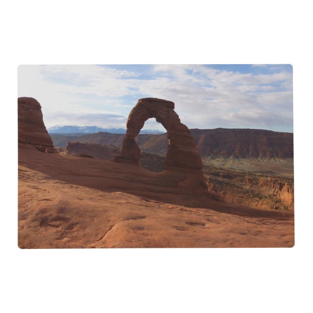Delicate Arch I at Arches National Park Placemat (Front)