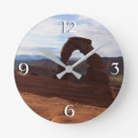 Delicate Arch I at Arches National Park Round Clock