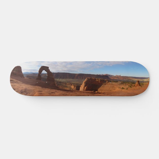 Delicate Arch I at Arches National Park Skateboard (Horz)
