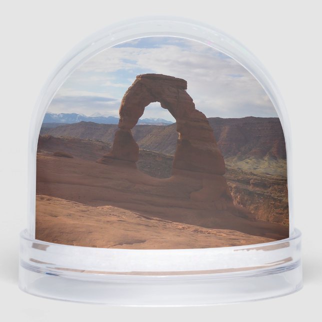 Delicate Arch I at Arches National Park Snow Globe (Front)