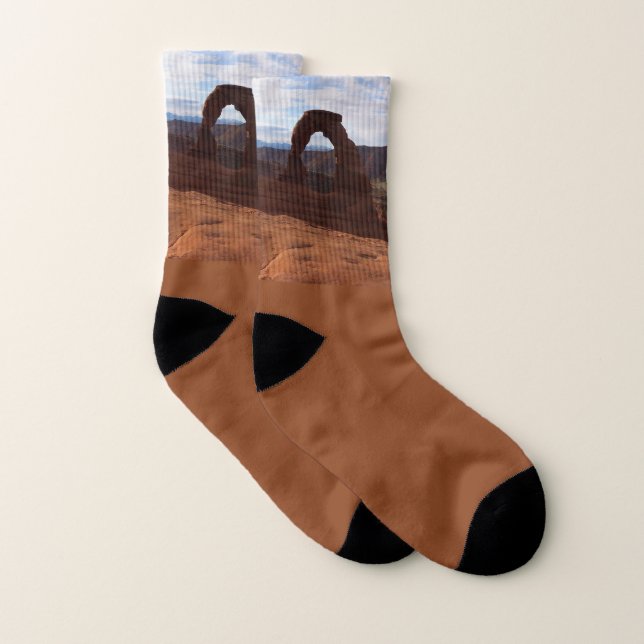 Delicate Arch I at Arches National Park Socks (Pair)