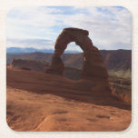 Delicate Arch I at Arches National Park Square Paper Coaster