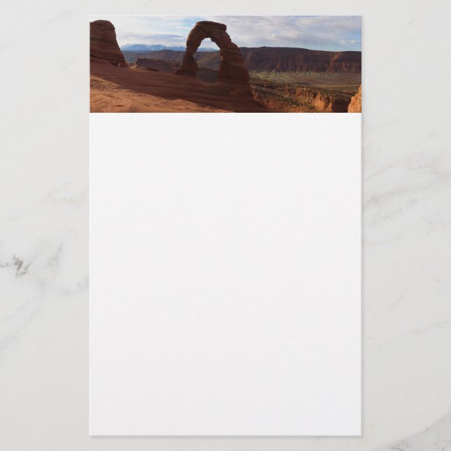 Delicate Arch I at Arches National Park Stationery (Front)