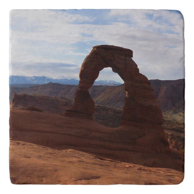Delicate Arch I at Arches National Park Trivet (Front)