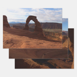 Delicate Arch I at Arches National Park Wrapping Paper Sheets