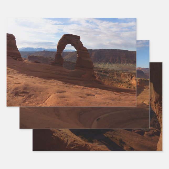 Delicate Arch I at Arches National Park Wrapping Paper Sheets (Set)